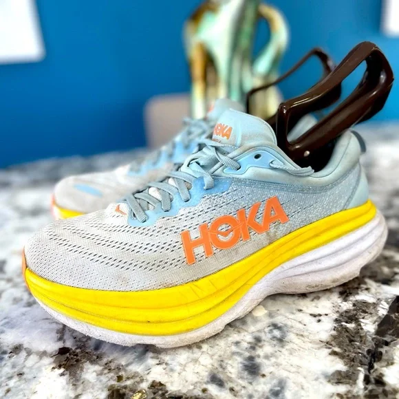 Hoka Bondi 8 Shoes woman’s size 10.5 - Picture 5 of 15